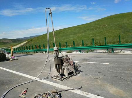 临泽公路地基基础注浆加固